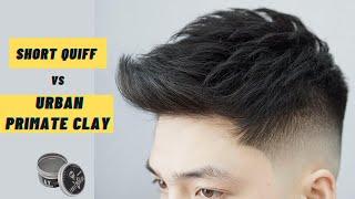 Hướng dẫn "SẤY +VUỐT" kiểu tóc "SHORTQUIFF" ft URBAN PRIMATE CLAY ....- M.Hùng BarberSharing