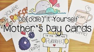 5 Pun-tastic DIY Mother's Day Card Doodles | Doodle with Me