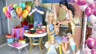 2 Hour Long Doll Full Movie! - My Barbie Family Has a New Baby Story