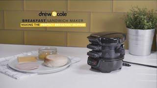 How To Make the Perfect Breakfast Muffin - Drew&Cole Breakfast Sandwich Maker