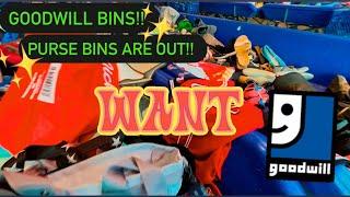 Let’s Go To Goodwill Bins! The Wild West Of Thrifting! +Purse Bins Are OUT! & ANNOUNCEMENT