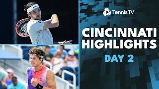 Shelton Faces Opelka; Nakashima & Fritz Battle | Cincinnati 2024 Day 2 Highlights