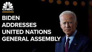 Biden addresses the 76th session of the United Nations General Assembly — 9/21/2021