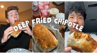 Deep frying chipotle is actually insane | compilation |