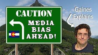 Why does Colorado's News Media Lean Left? Cory Gaines, political writer, explains!