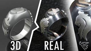 Making A Stainless Steel Ring (Welding + Soldering)