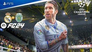 Sergio Ramos Welcome back to Real Madrid | Real Madrid vs Sporting CP | UCL Final 2025 | PS5™ [4K60]