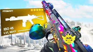 * NEW * MAX LEVEL ISO 45 SMG is the BEST GUN in SEASON 4 WARZONE (BEST LOADOUT / CLASS SETUP)