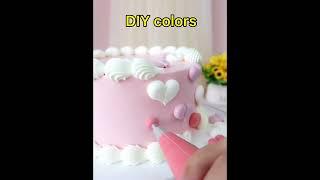 how to decorate a cake with piping tips