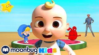 Happy Place Song! | Special Collaboration | Kids Cartoons & Nursery Rhymes | Moonbug Kids