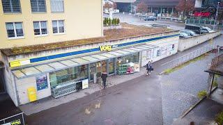 Bison Mobile Store bei Volg im Einsatz