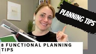 8 Functional Work Planning Tips | Work Functional Planning | PlantheGrind