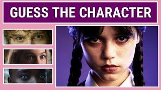 Guess The Wednesday Character By Their Eyes  | Wednesday Quiz 🪄
