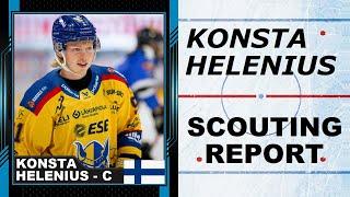 KONSTA HELENIUS Highlights | 2024 NHL Draft