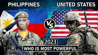 Philippines vs USA Military Power Comparison 2023 | Global Power Comparison