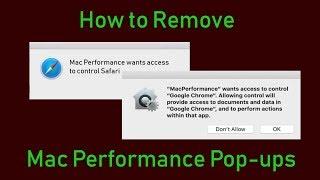 "Mac Performance Wants Access" Virus - Remove It