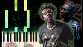 Dollaz On My Head Piano- Gunna feat. Young Thug