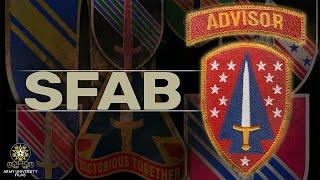 Security Force Assistance Brigades (SFAB)