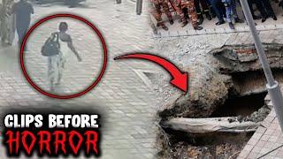 Sudden Sinkhole │ 5 Clips Before HORROR #15