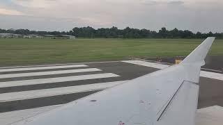 Takeoff from monroe, la Airport