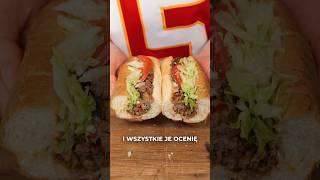 Kanapki świata vol.17: Chopped cheese  #coocharz #choppedcheese #przepis #jedzenie #shorts