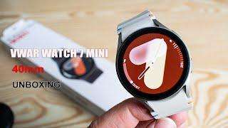 VWAR JS Watch 7 mini 40mm Smart Watch UNBOXING- 1.3" AMOLED Screen BT Call IP68