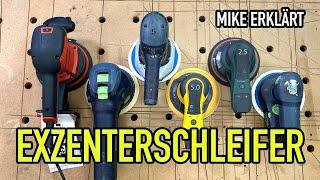 MIKE erklärt EXZENTERSCHLEIFER - #hoizwüd - Mikes Toolshop