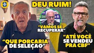 EITA! GALVÃO BUENO E CRAQUE NETO DETONAM CONVOCAÇÃO DA SELEÇÃO BRASILEIRA POR DORIVAL JR!!