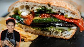 Roasted Veggie Sandwich