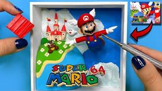 Making a Super Mario 64 Diorama | Polymer Clay