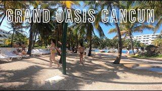 Grand Oasis Cancun hotel walk through