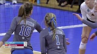 Minnesota vs UCLA 2016 NCAA Volleyball (Set 3)