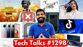 Tech Talks #1298 - PUBG Mobile India Gameplay & Issue, Redmi Note 9 Pro 5G, Indian Drone, TikTok USA