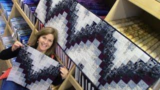 Bargello Table Runner | Quick and Easy Method in a Step by Step Tutorial