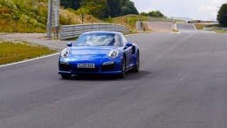 Porsche 911 Turbo S (Porsche 991) test drive review Bilster Berg racetrack - Autogefühl Autoblog