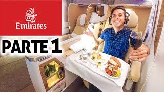 ️Vuelo de Lujo! 1st Flight EMIRATES, México a Dubai | Experiencia BUSINESS CLASS ️