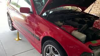 BMW E36 318ti M44 engine remove starter motor - the easy way?!