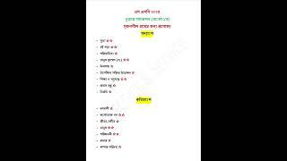 Bangla 1st paper suggestion for ssc 2025 #bangla1stpaper #ssc2025 #shorts