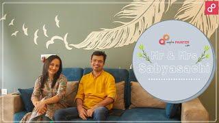 Mr & Mrs Sabyasachi | AapkaPainter | Customer-Review | Wall Painting