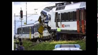 Switzerland Zurich: Injuries as trains collide in Rafz