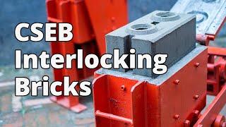 Interlocking Brick Machines (CSEB) - Manual & hydraulic - Build up Nepal