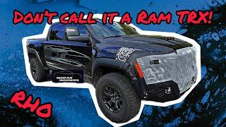 Don't Call It A Ram TRX! New 2025 Ram 1500 RHO is COMING!