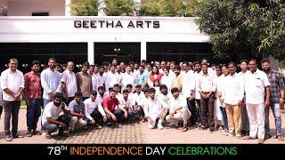 78th Independence Day Celebrations by Team #GeethaArts & #AAYMovie