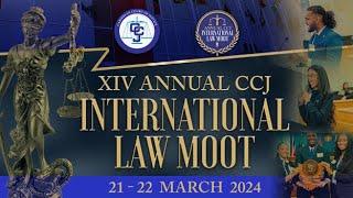 XIV Annual CCJ International Law Moot - The UWI, Mona v The UWI, St Augustine