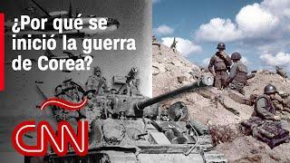 ¿Por qué se inició la guerra de Corea y cómo se dividió en Norte y Sur?