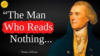 Top 60 Quotes By Thomas Jefferson Nobody Should Miss | ASMR - Whisper Reading | Life Changing Quotes