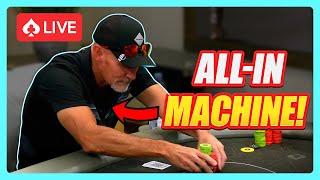 Viral Poker Player BACK On The Felt! LIVE Texas Hold'Em With Scooba