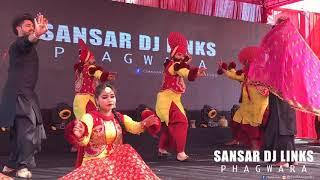 Punjabi Culture Bhangra Group 2020 | Beautifull Performar On Stage | Sansar Dj Links Phagwara
