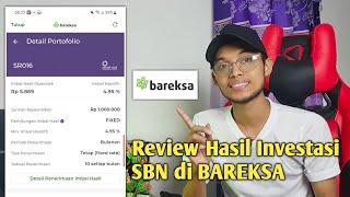 Review Hasil Investasi SBN di Aplikasi Bareksa