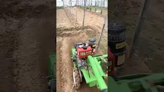 Diesel 4WD micro-tillage machine Farmer's helper Rotary tillage machine factory Home..